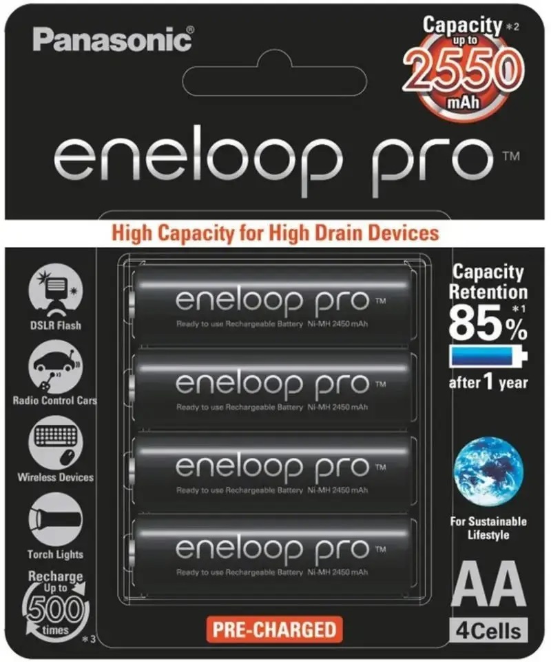 Акумулятор Panasonic Eneloop Pro AA 2550 mAh